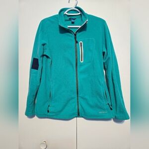Eddie Bauer Teal‎ Fleece Jacket